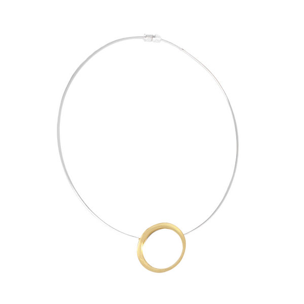Infinite - Collar 925 Sterling Silver plated with 21K Gold