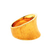 Fiery - Ring 925 Sterling Silver plated with 21K Gold