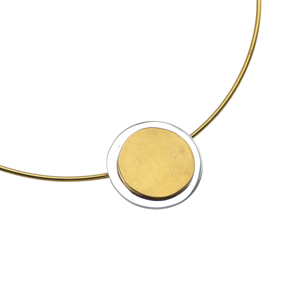 Infinite - Collar 925 Sterling Silver plated with 21K Gold